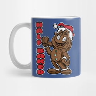 Gingerbread Man Totally Baked with thumb back Mug